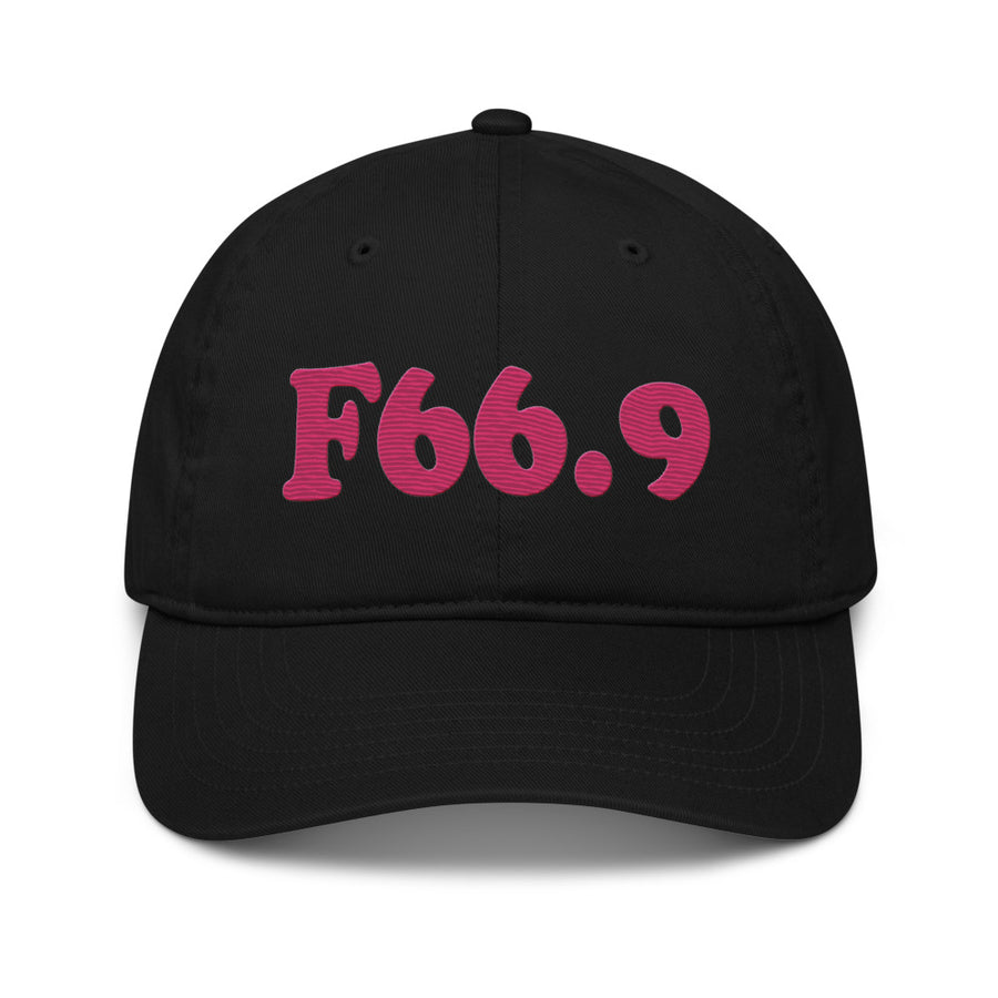 F66.9 Psychosexual Development Disorder, Unspecified: Pink-rectangle Organic Baseball Cap