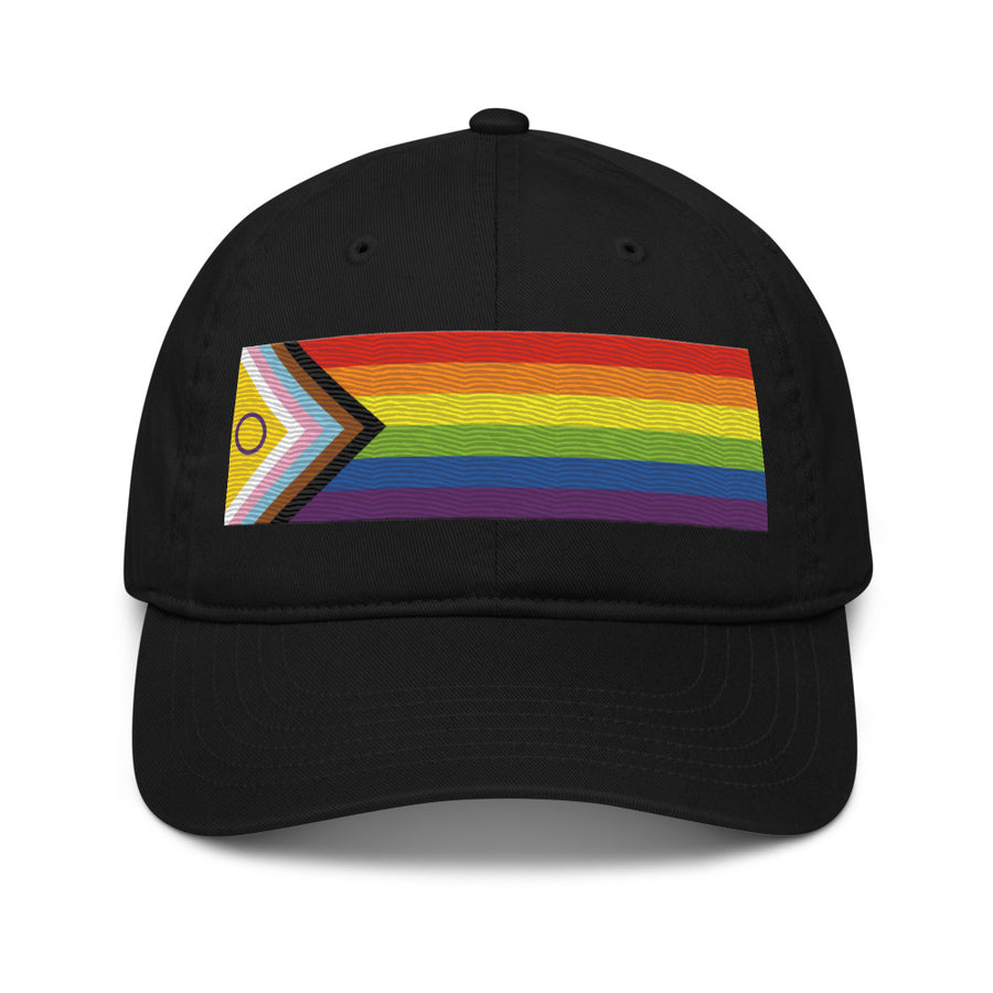 Progress + Intersex Pride Organic Baseball Cap