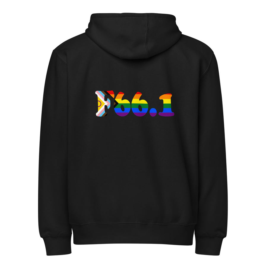 F66.1 Egodystonic Sexual Orientation: Progress + Intersex Pride Full-Zip Hoodie