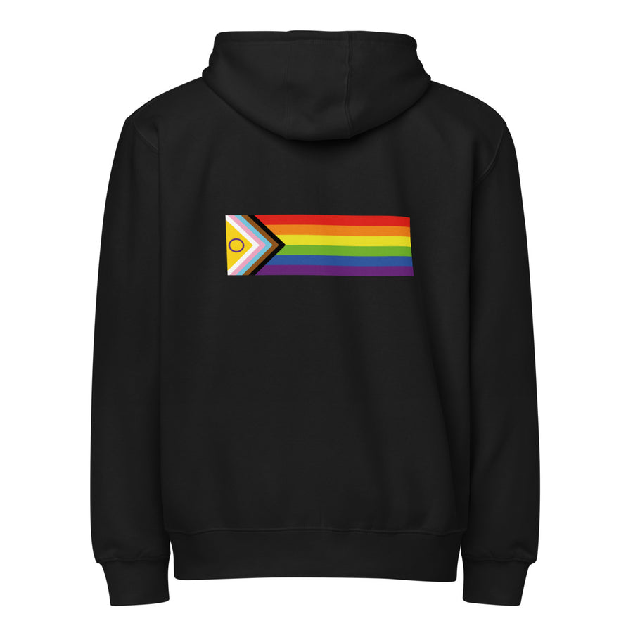 Progress + Intersex Pride Full-Zip Hoodie