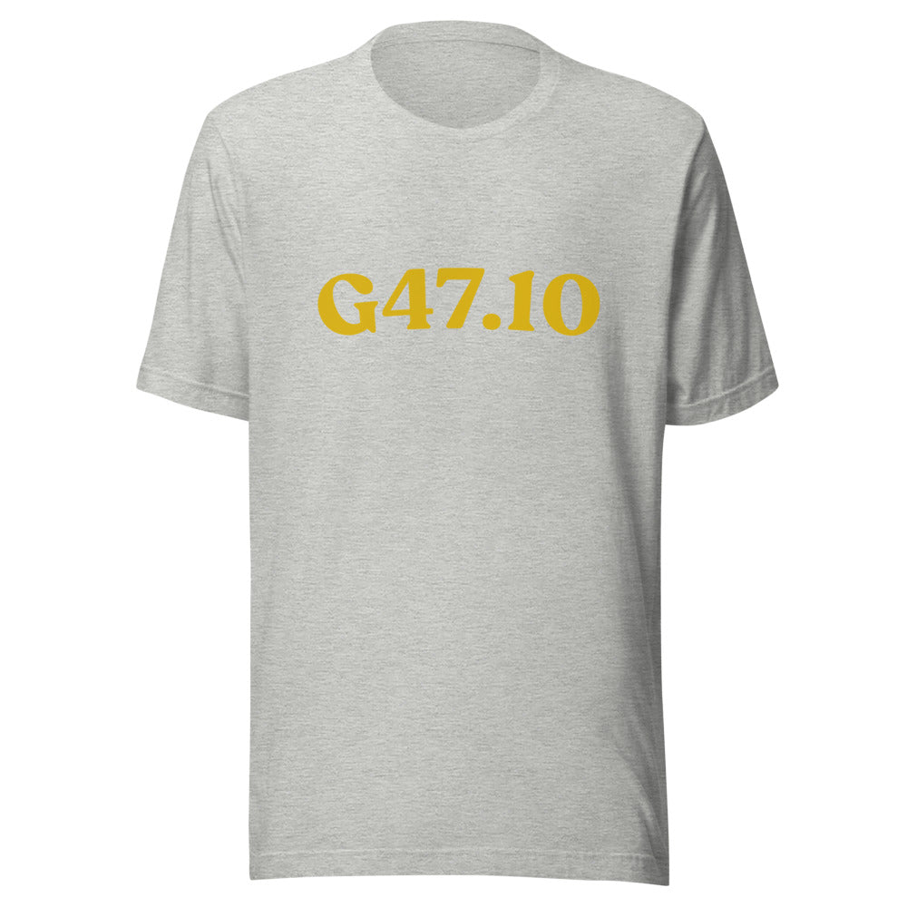 G47.10 Athletic Heather - yellow