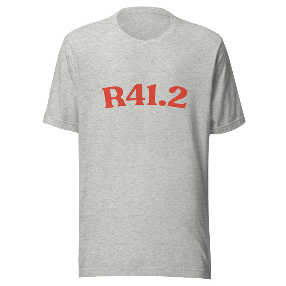 R41.2 Athletic Heather - red