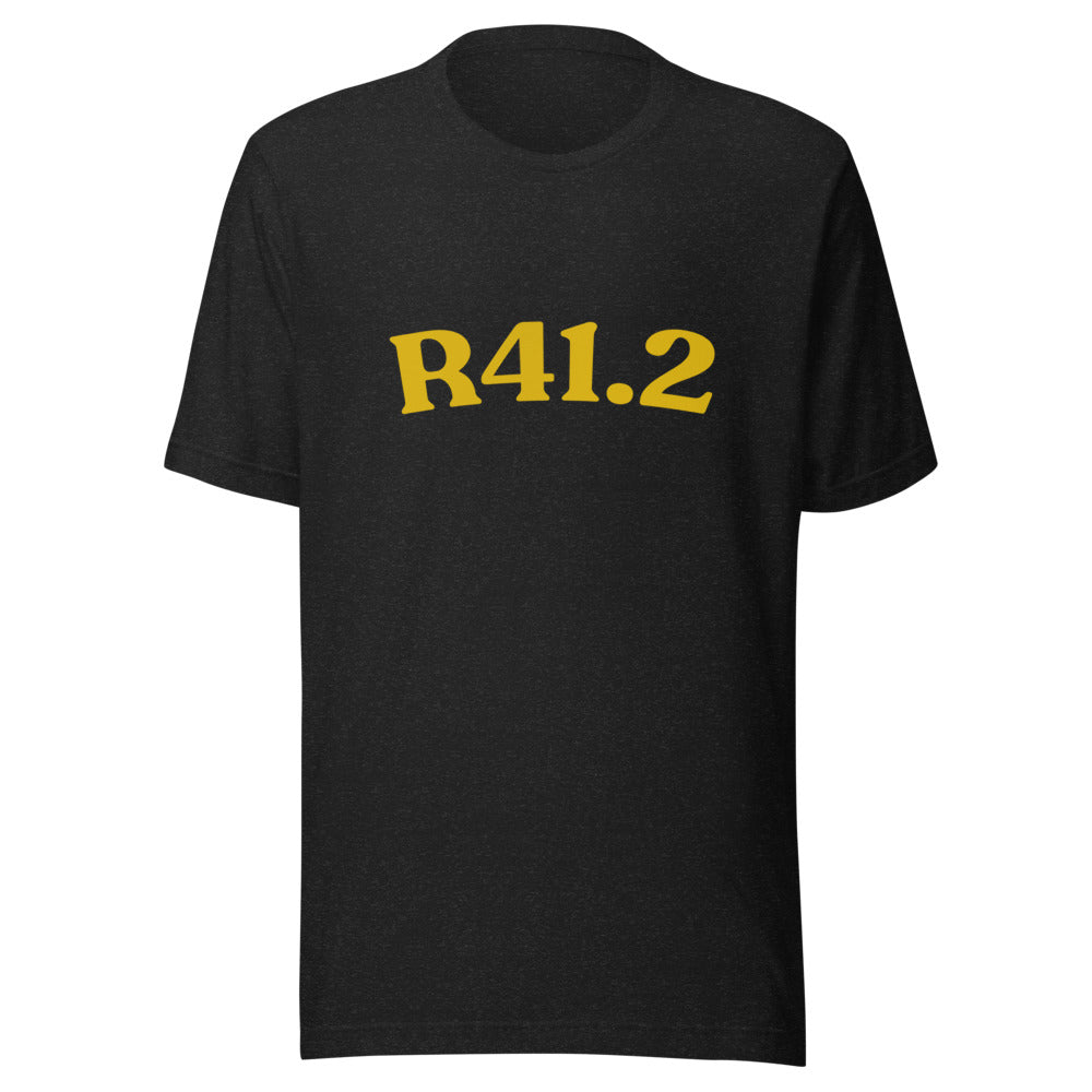R41.2 Black Heather - yellow