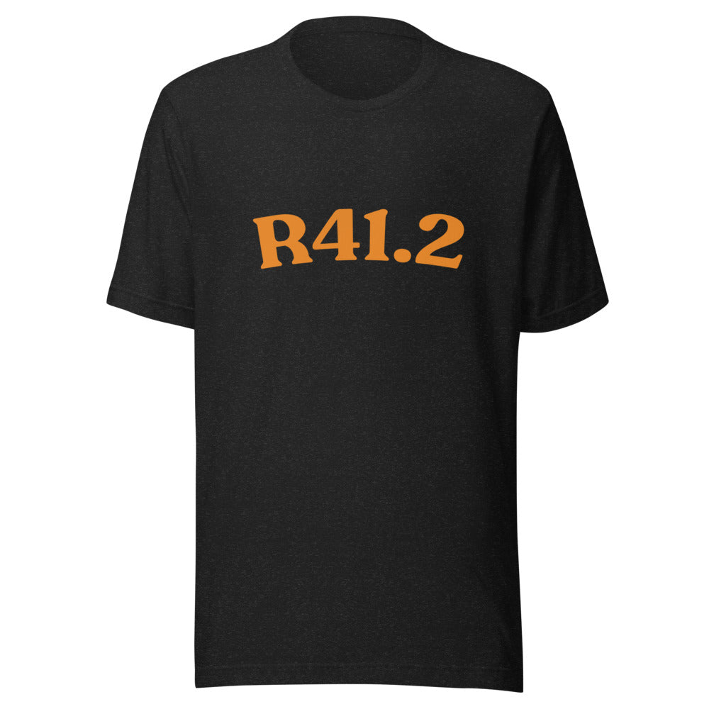 R41.2 Black Heather - orange