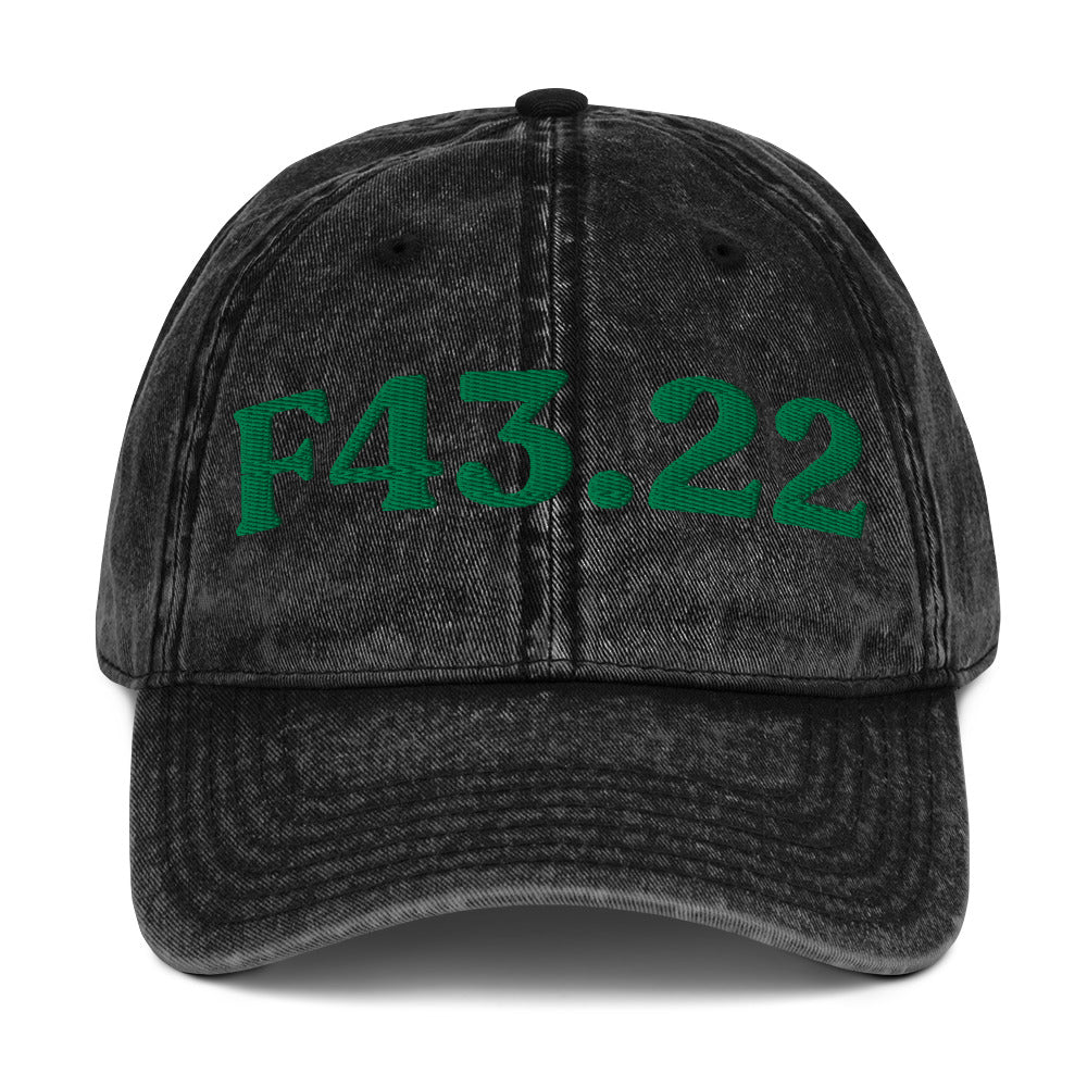 F43.22 Adjustment Disorder With Anxiety - Black / Kelly Green