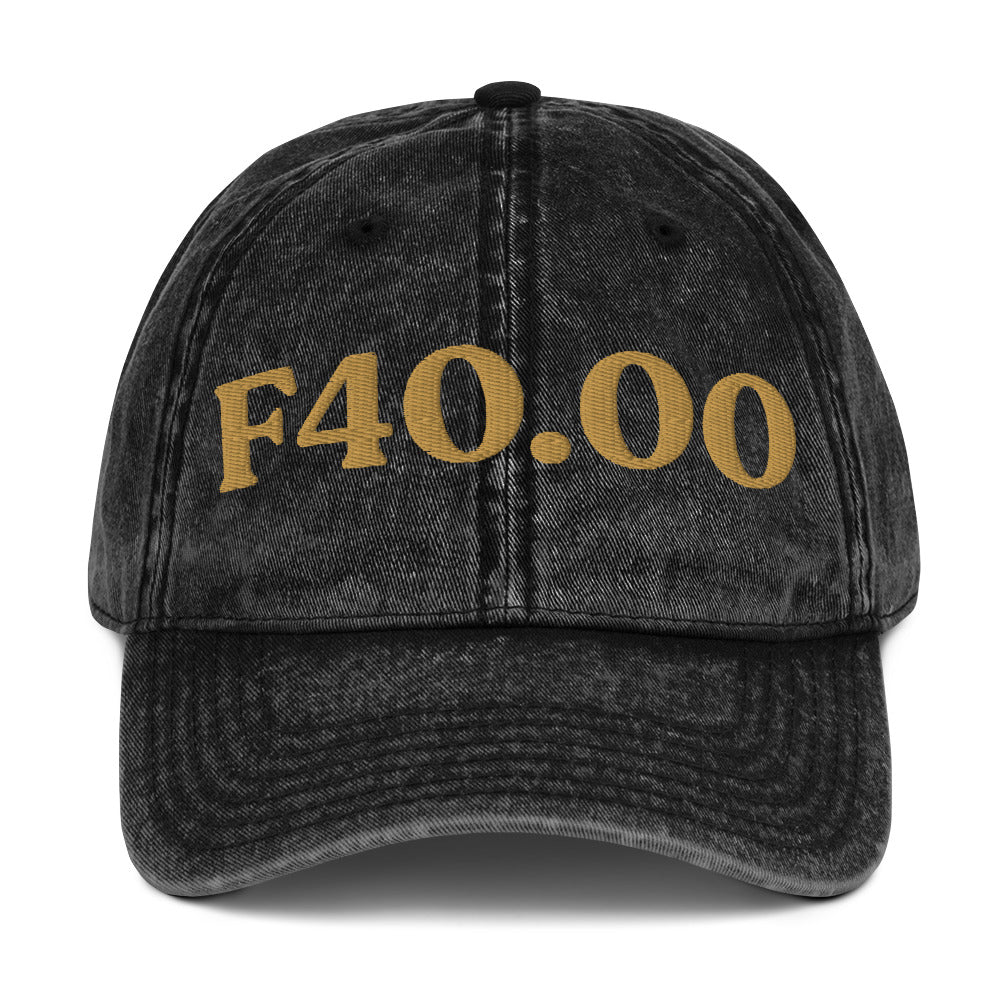 F40.00 Agoraphobia - Black / Old Gold