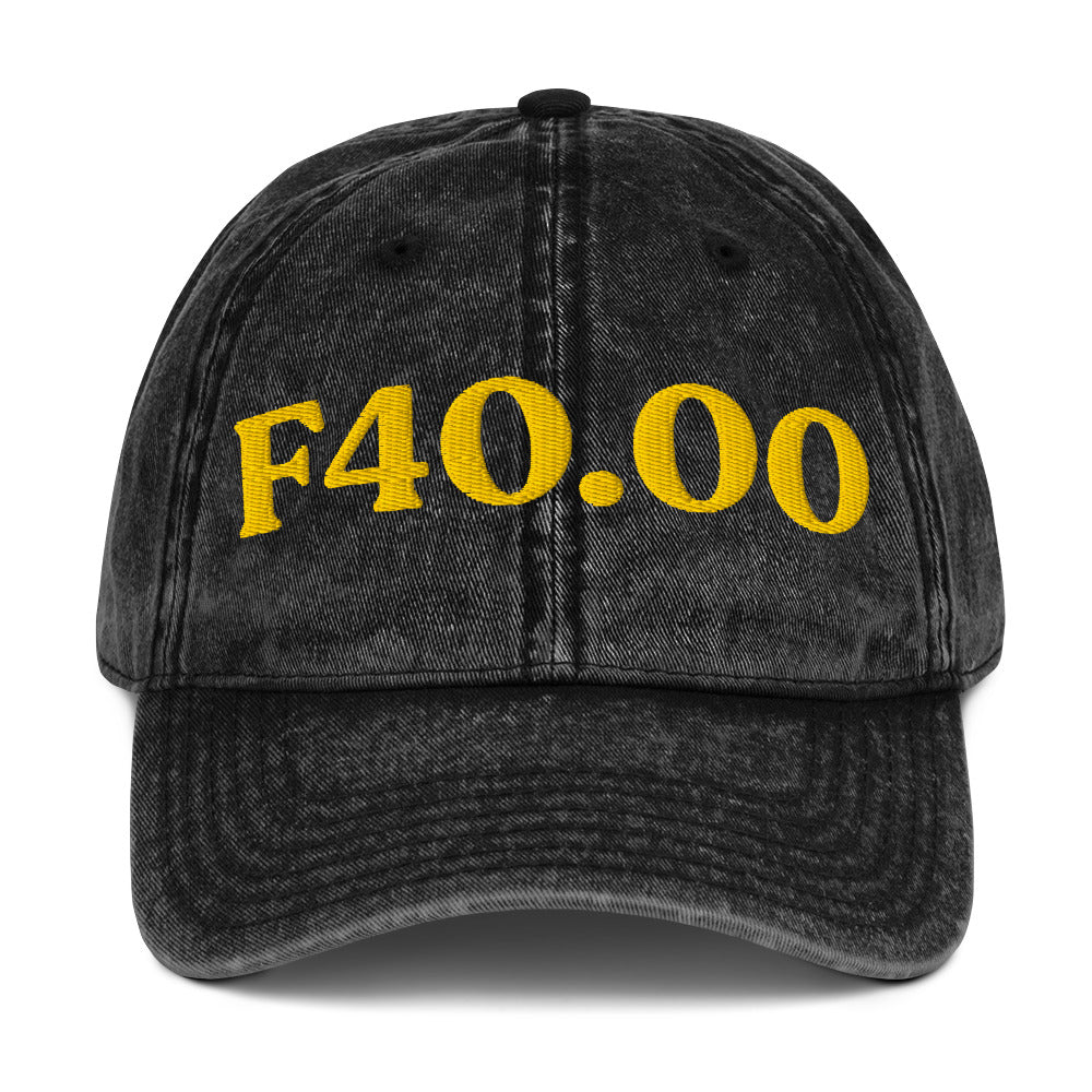 F40.00 Agoraphobia - Black / Gold