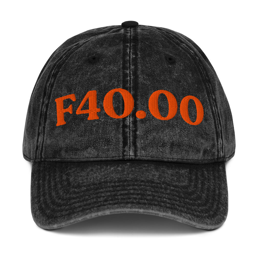 F40.00 Agoraphobia - Black / Orange