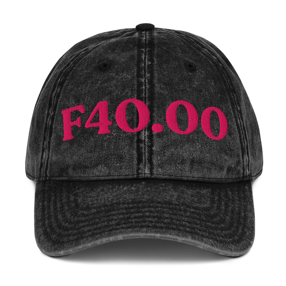 F40.00 Agoraphobia - Black / Flamingo