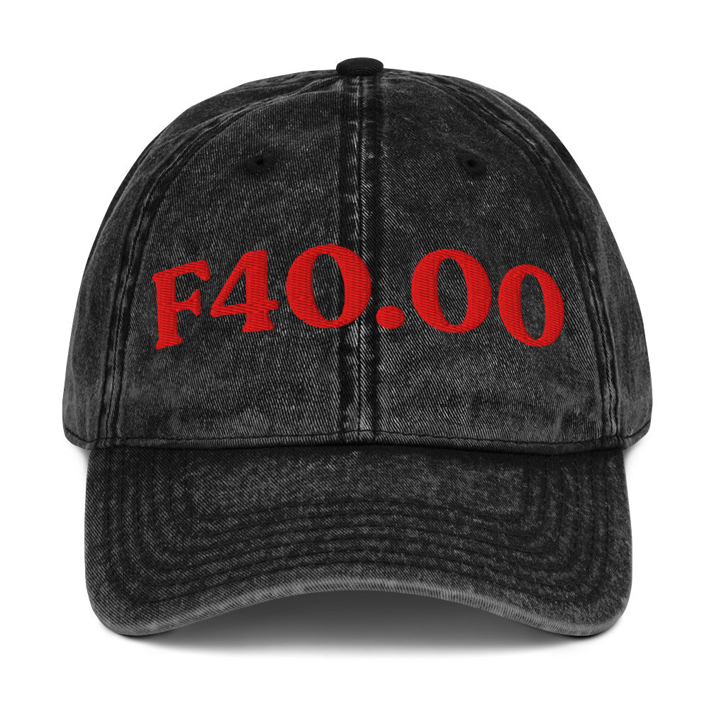 F40.00 Agoraphobia - Black / Red