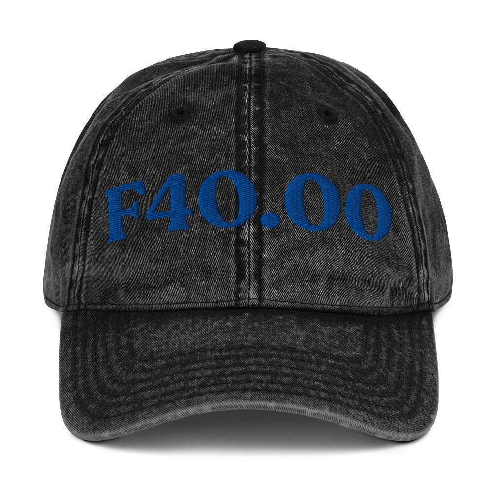 F40.00 Agoraphobia - Black / Royal