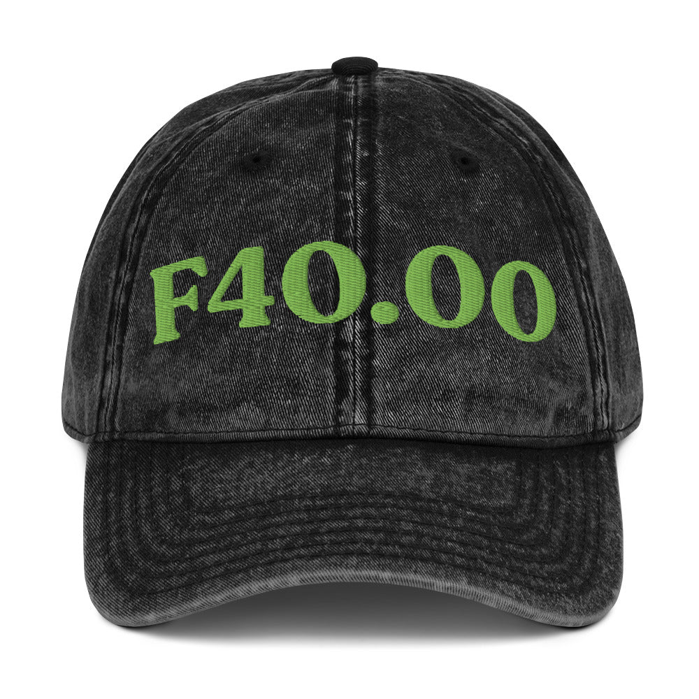 F40.00 Agoraphobia - Black / Kiwi Green