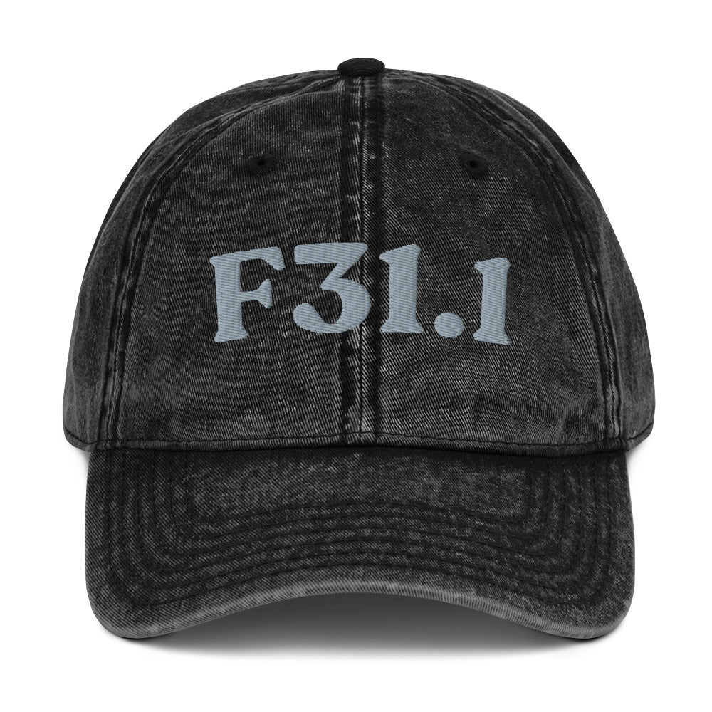 F31.1 Bipolar I Disorder, Manic Episode - Black / Grey