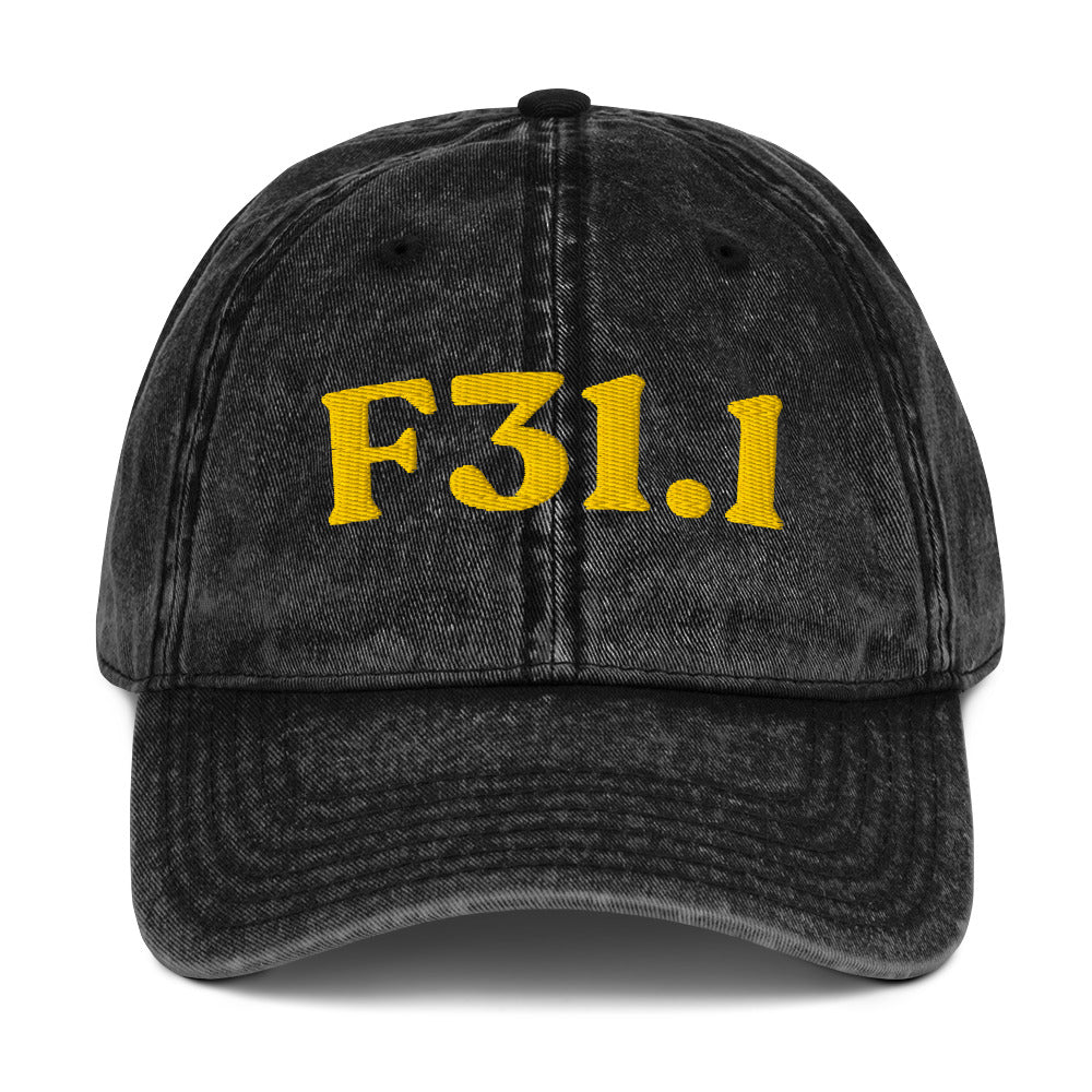 F31.1 Bipolar I Disorder, Manic Episode - Black / Gold