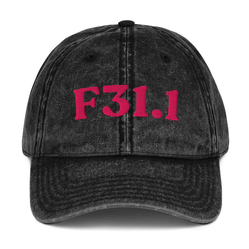 F31.1 Bipolar I Disorder, Manic Episode - Black / Flamingo