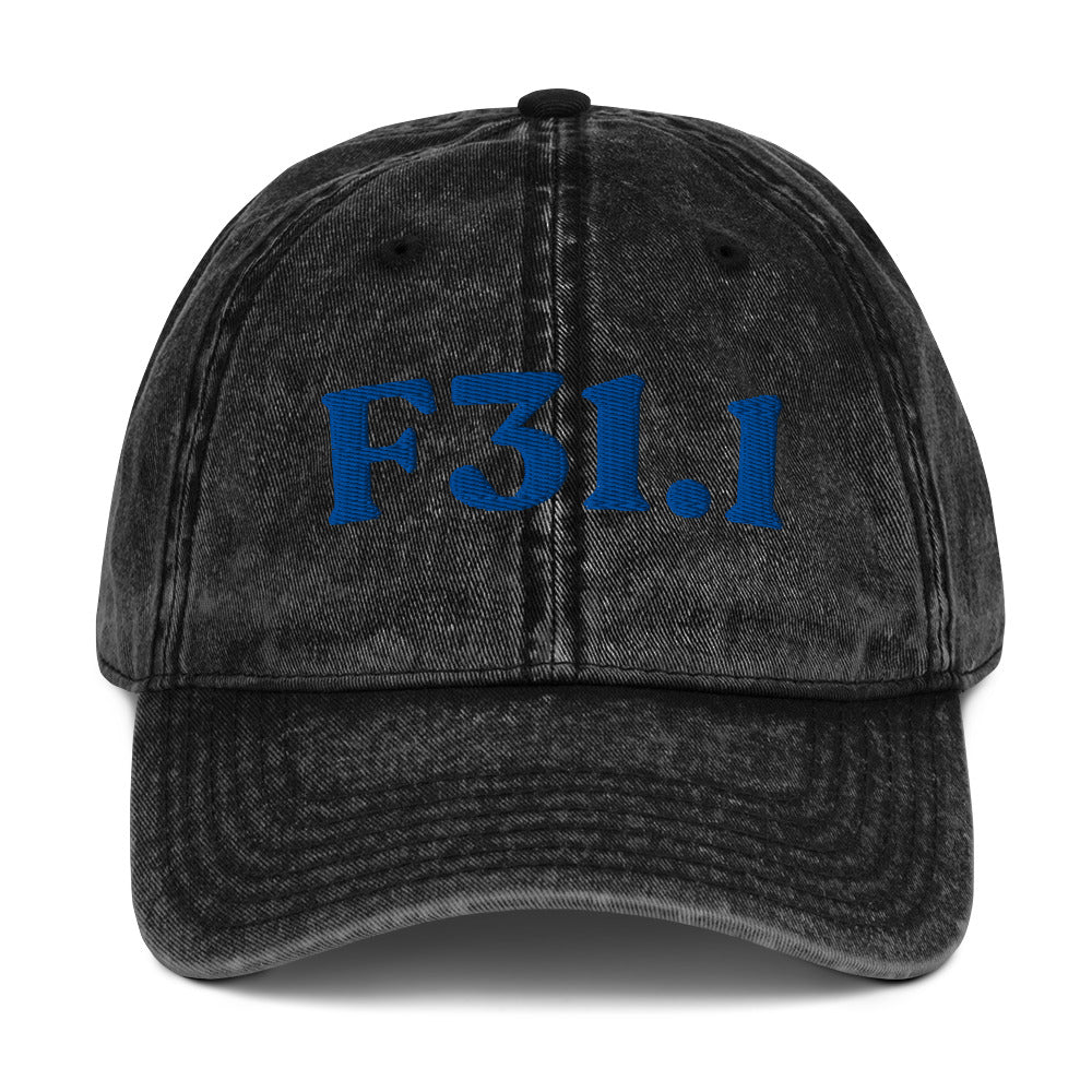 F31.1 Bipolar I Disorder, Manic Episode - Black / Royal