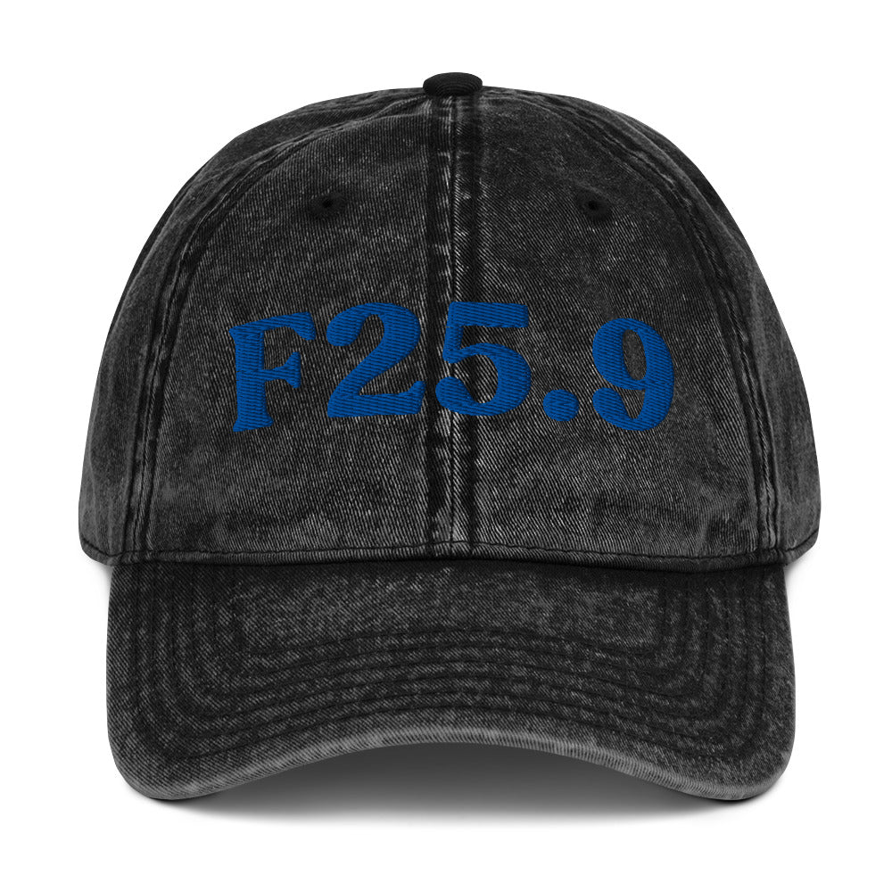 F25.9 Schizoaffective Disorder - Black / Royal