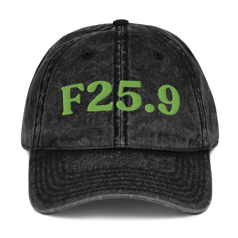 F25.9 Schizoaffective Disorder - Black / Kiwi Green