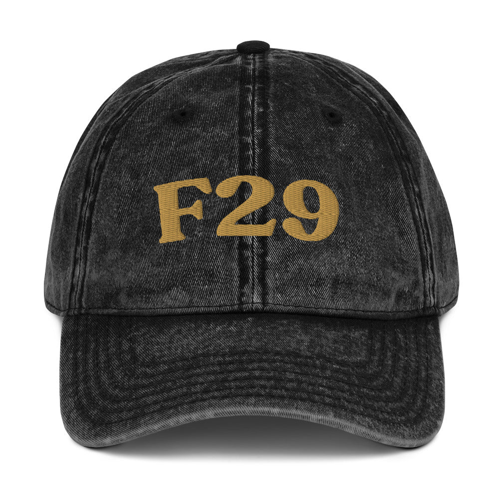 F29 Unspecified Psychosis - Black / Old Gold