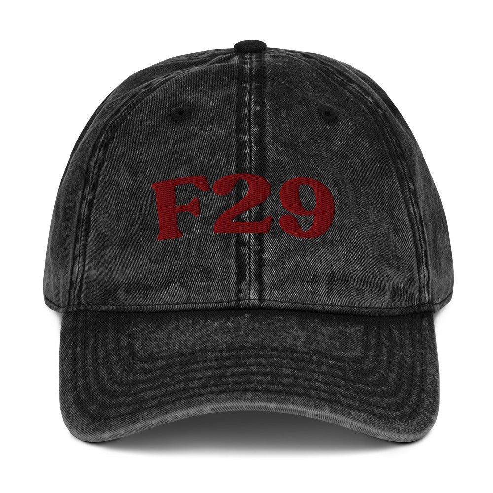 F29 Unspecified Psychosis - Black / Maroon