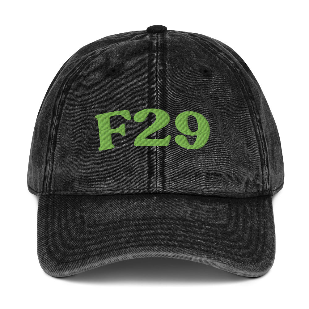 F29 Unspecified Psychosis - Black / Kiwi Green