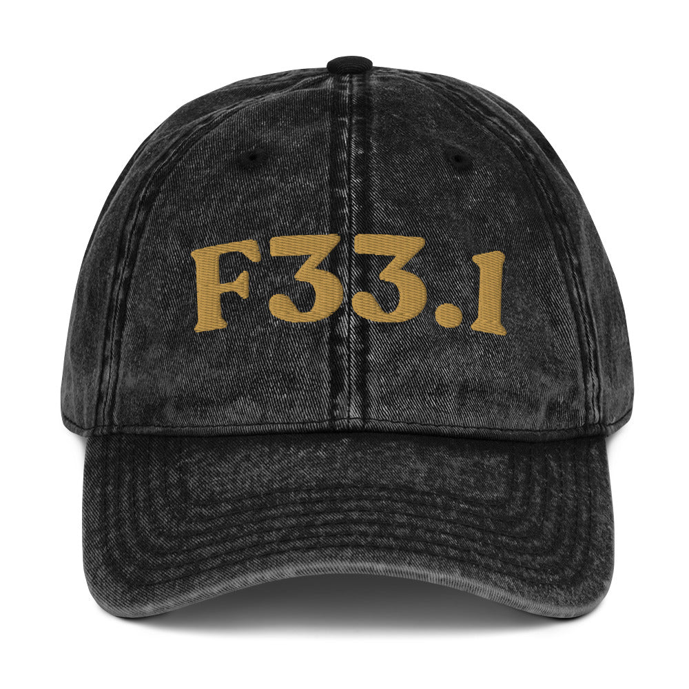 F33.1 Major Depressive Disorder, Recurrent Moderate - Black / Old Gold