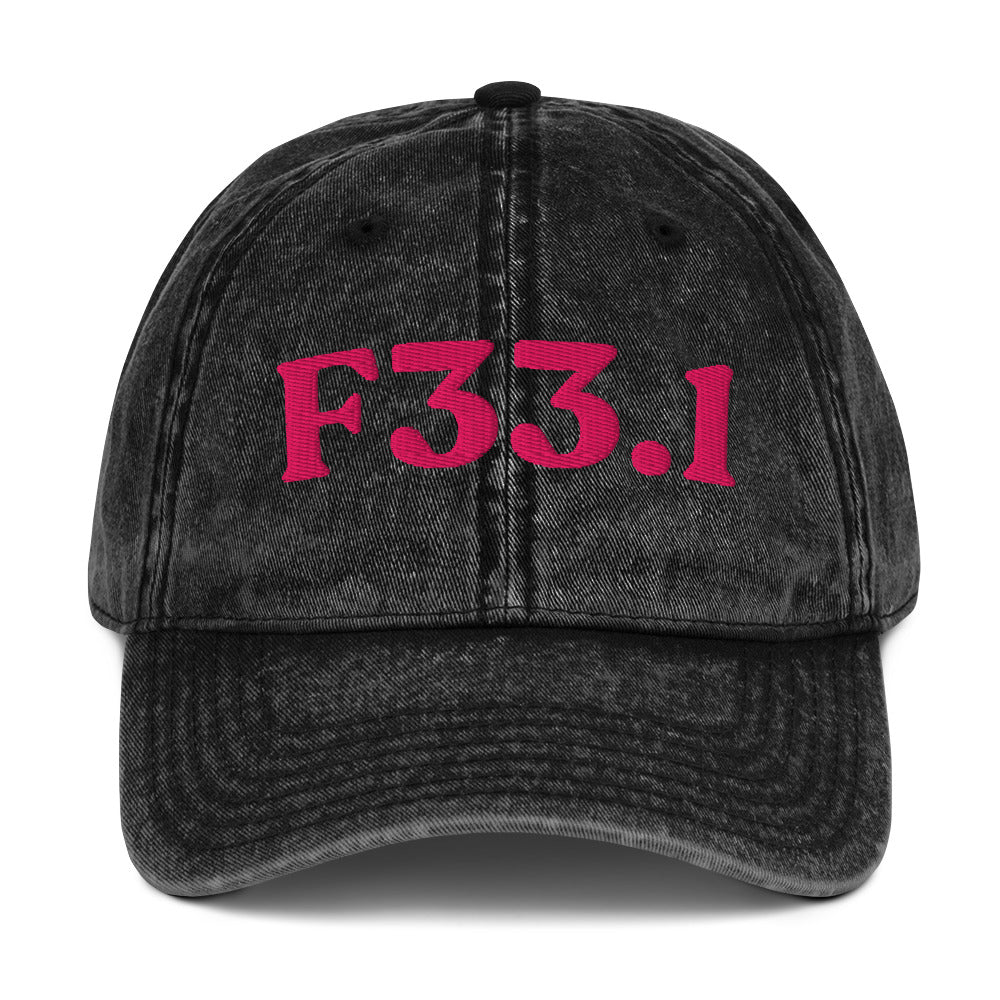 F33.1 Major Depressive Disorder, Recurrent Moderate - Black / Flamingo