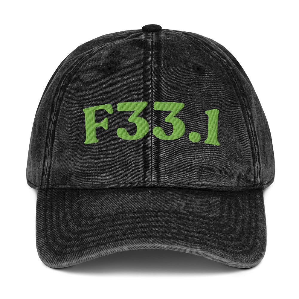 F33.1 Major Depressive Disorder, Recurrent Moderate - Black / Kiwi Green