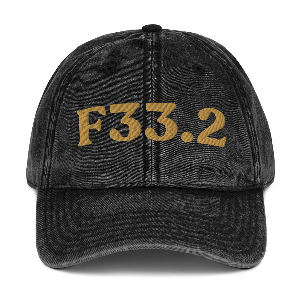 F33.2 Major Depressive Disorder, Recurrent Severe - Black / Old Gold