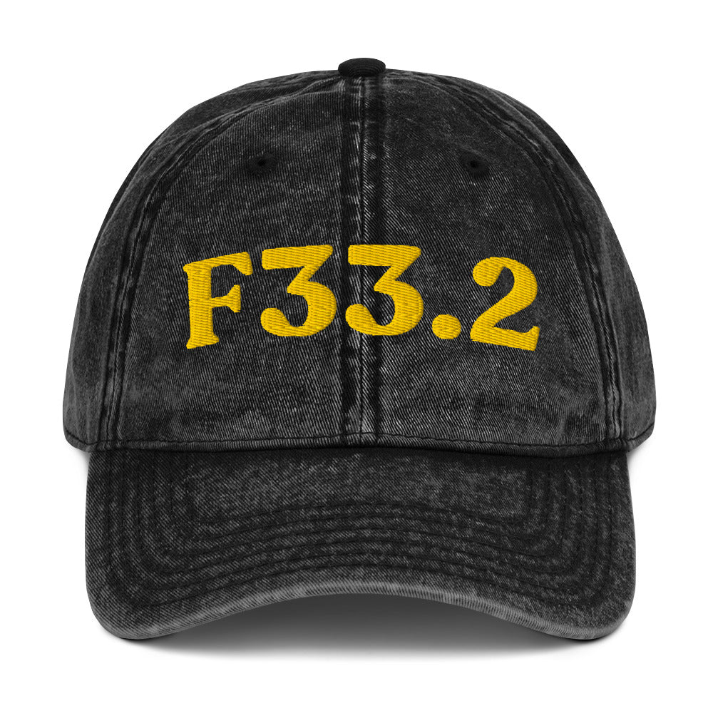 F33.2 Major Depressive Disorder, Recurrent Severe - Black / Gold
