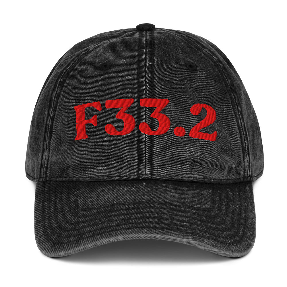 F33.2 Major Depressive Disorder, Recurrent Severe - Black / Red