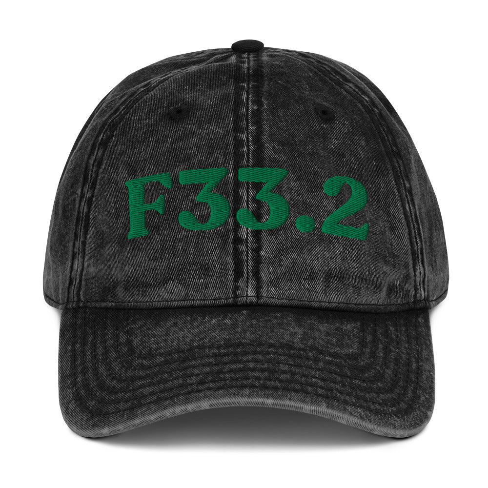 F33.2 Major Depressive Disorder, Recurrent Severe - Black / Kelly Green