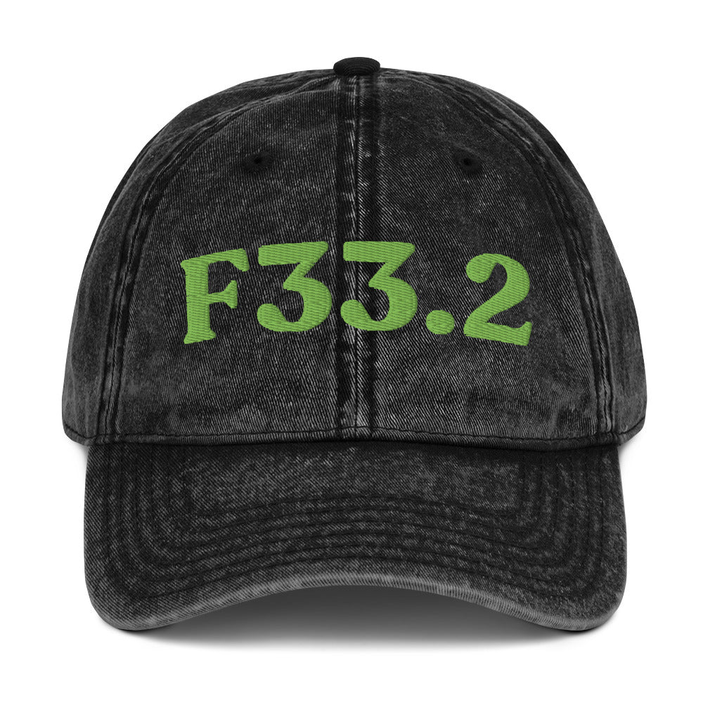 F33.2 Major Depressive Disorder, Recurrent Severe - Black / Kiwi Green