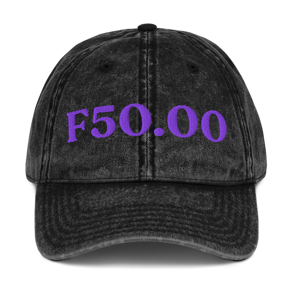 F50.00 Anorexia Nervosa - Black / Purple