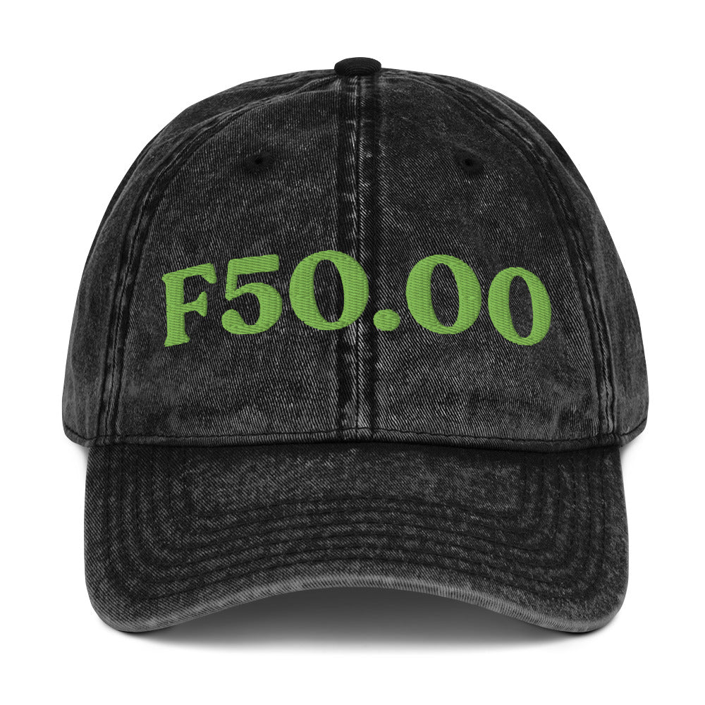 F50.00 Anorexia Nervosa - Black / Kiwi Green