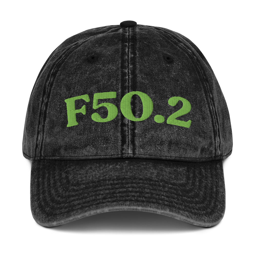 F50.2 Bulimia Nervosa - Black / Kiwi Green