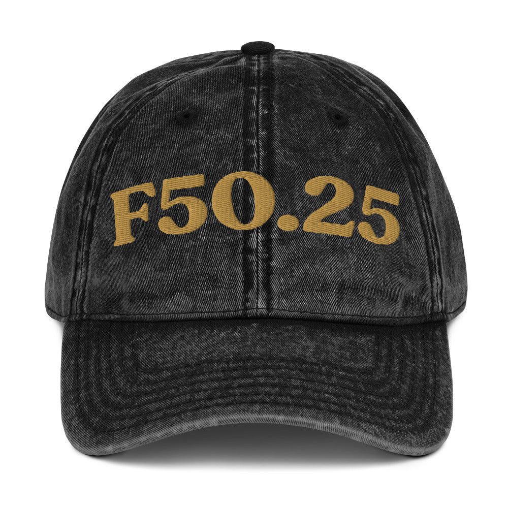F50.25 Avoidant/Restrictive Food Intake Disorder (ARFID) - Black / Old Gold