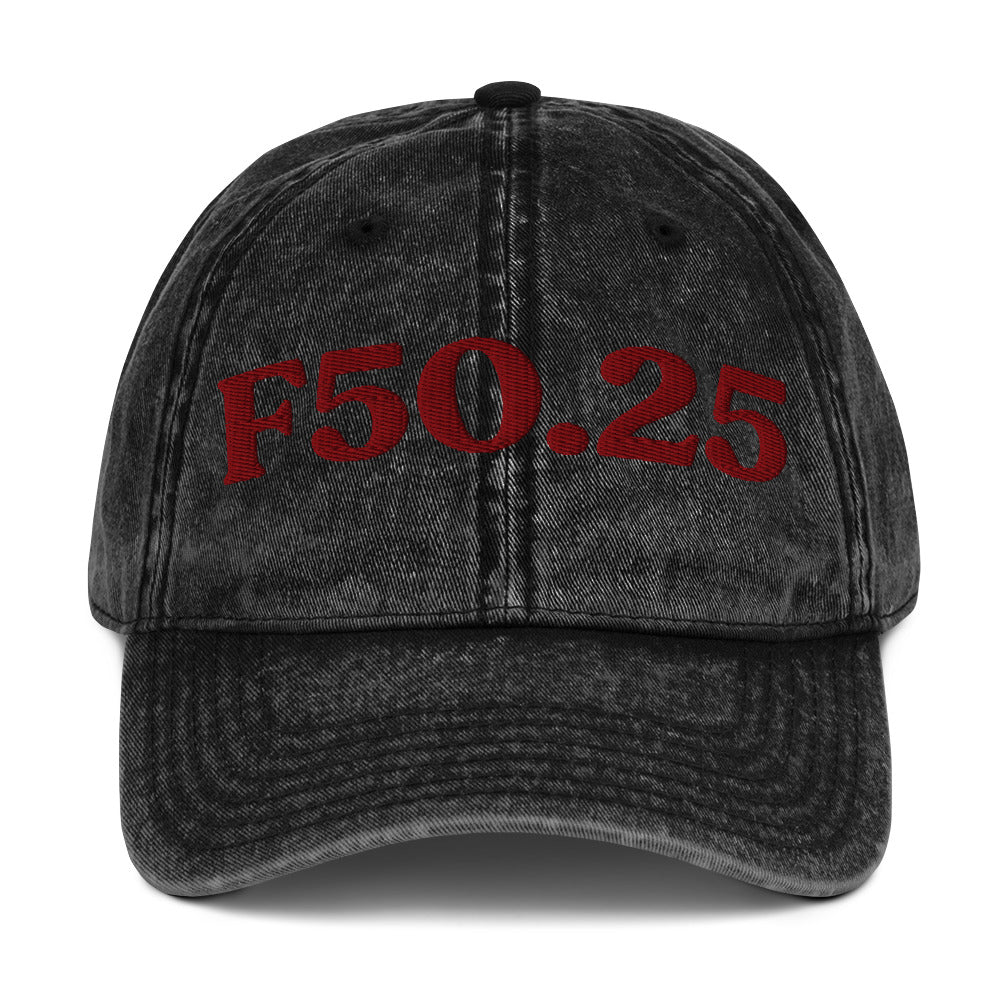 F50.25 Avoidant/Restrictive Food Intake Disorder (ARFID) - Black / Maroon