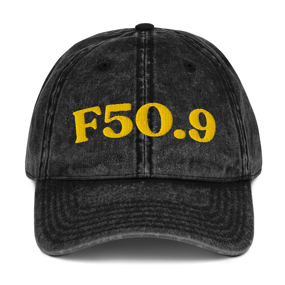 F50.9 Eating Disorder - Black / Gold