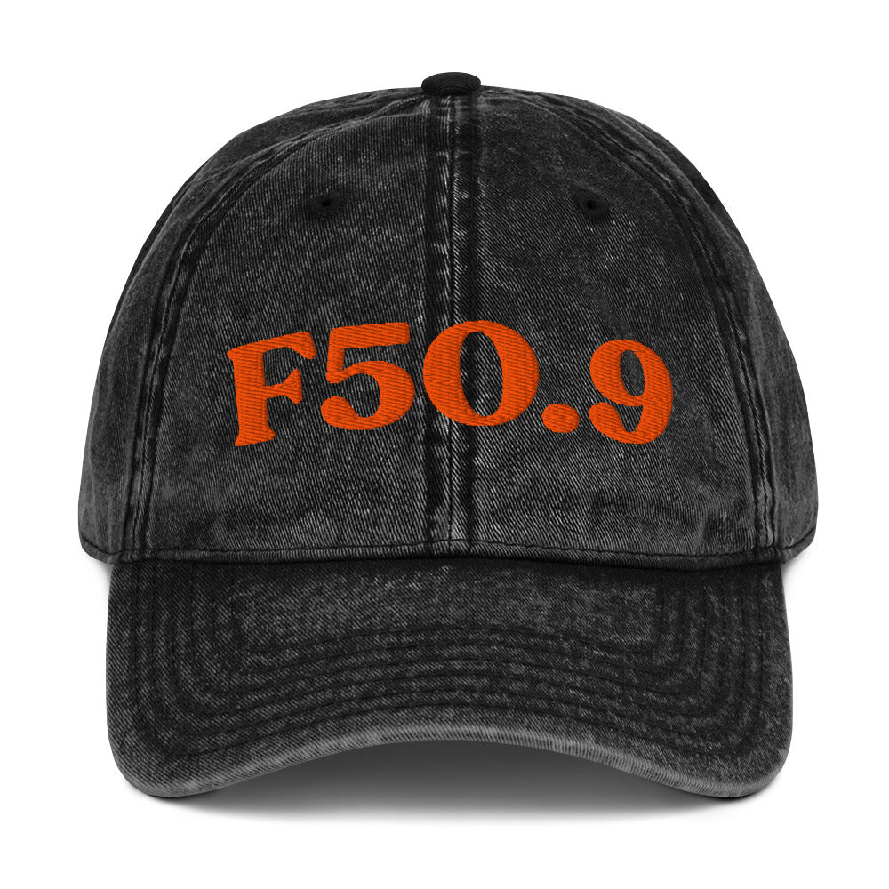 F50.9 Eating Disorder - Black / Orange