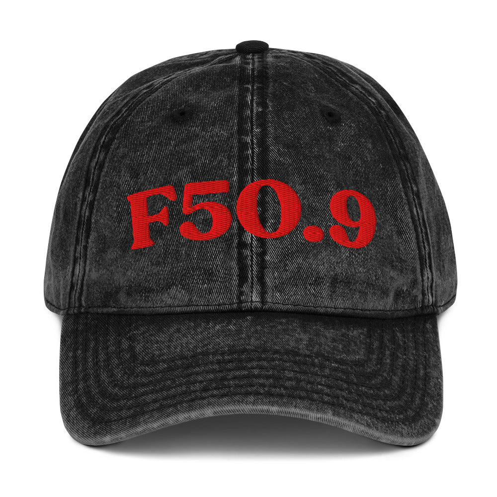 F50.9 Eating Disorder - Black / Red