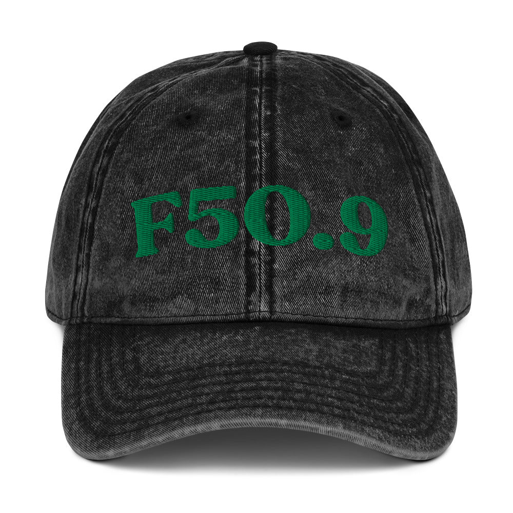 F50.9 Eating Disorder - Black / Kelly Green