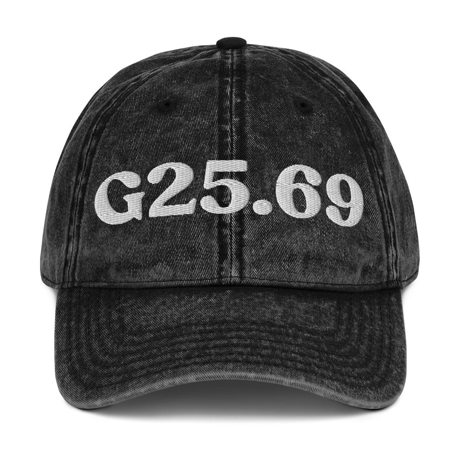 G25.69 Tic Disorder, Unspecified: Vintage Cap – hat preview