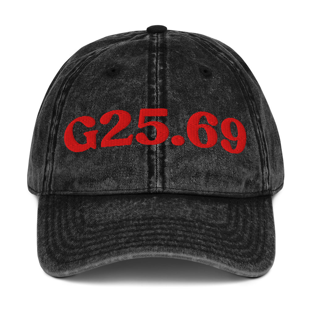 G25.69 Tic Disorder, Unspecified - Black / Red