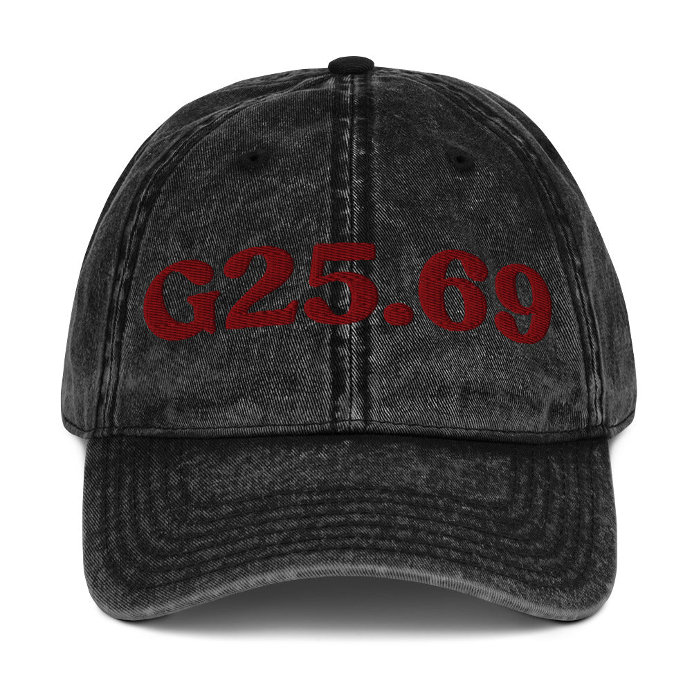 G25.69 Tic Disorder, Unspecified - Black / Maroon