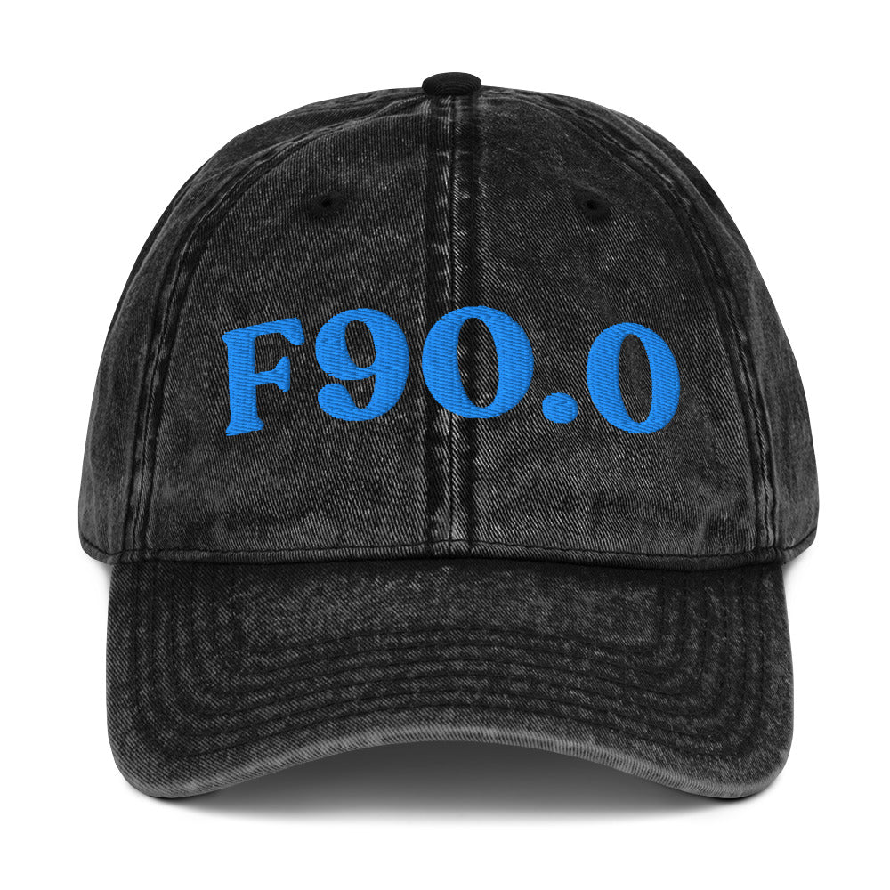 F90.0 ADHD, Predominantly Inattentive - Black / Aqua/Teal