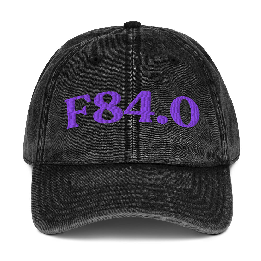 F84.0 Autism Spectrum Disorder - Black / Purple