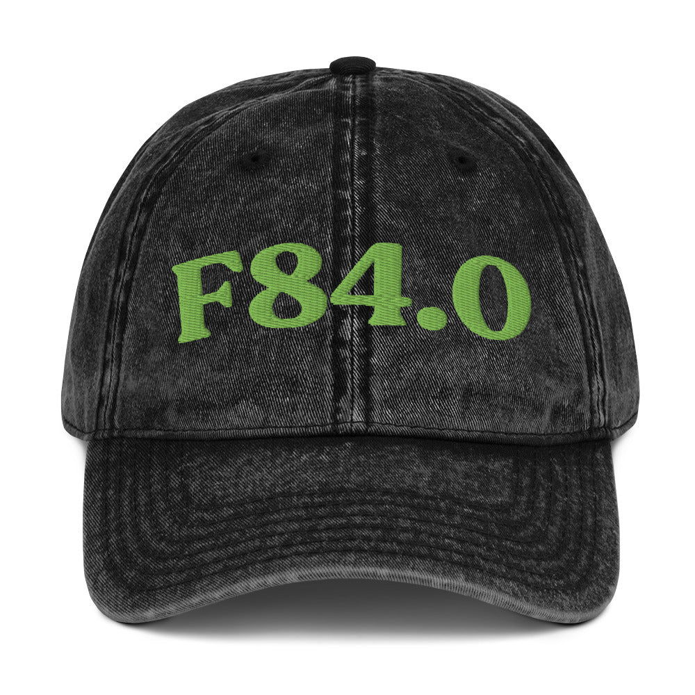 F84.0 Autism Spectrum Disorder - Black / Kiwi Green