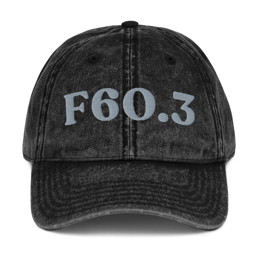 F60.3 Borderline Personality Disorder - Black / Grey
