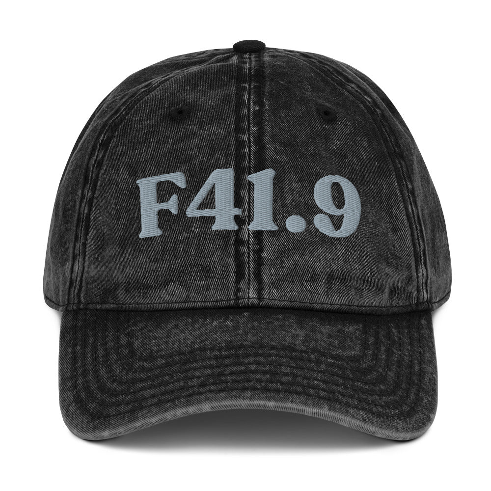 F41.9 Anxiety Disorder - Black / Grey